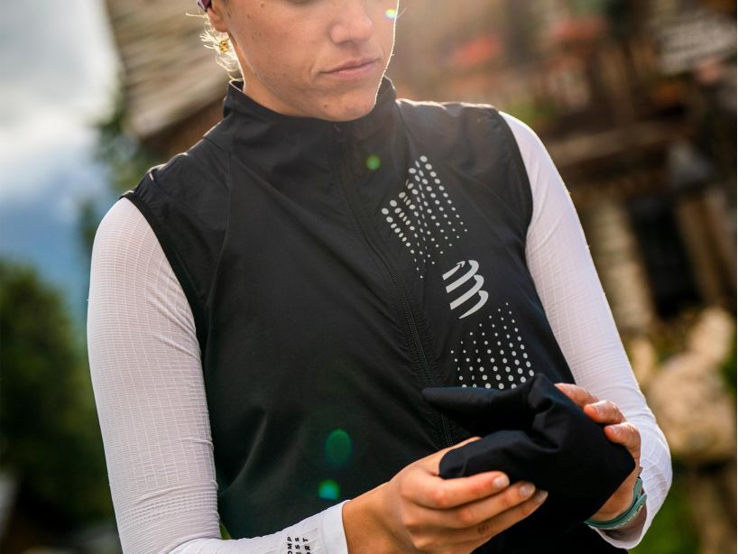 HURRICANE WINDPROOF VEST W - BLACK